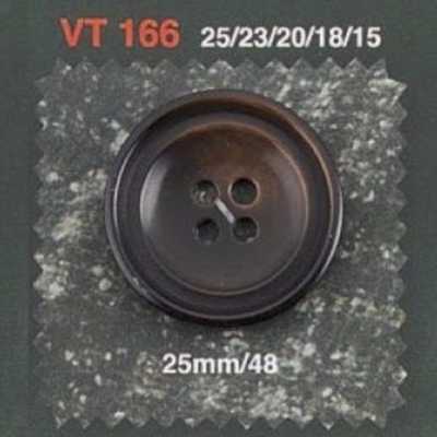 VT166 Knopf aus Polyesterharz mit 4 Frontlöchern