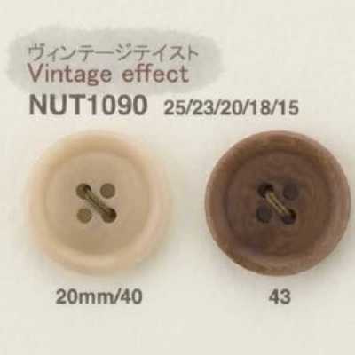 NUT1090 Nuss 4-Loch-Knopf