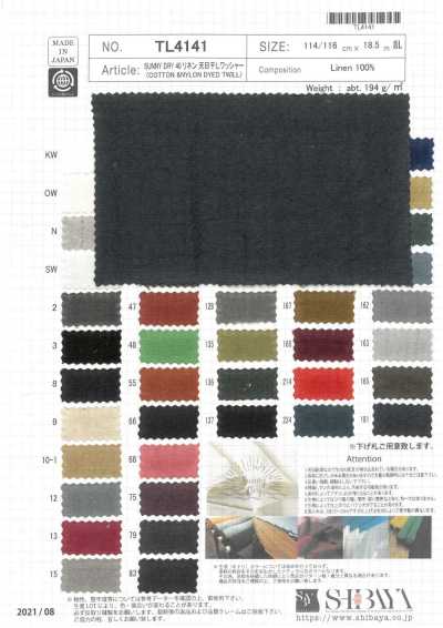 TL4141 SUNNY DRY 40 Leinen Sun-Dried Wash Finish