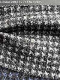 1037052 Pullover Fleece Dobby Hahnentrittmuster[Textilgewebe] Takisada Nagoya Sub-Foto