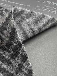 1037053 Pullover Fleece Dobby Fischgrätmuster[Textilgewebe] Takisada Nagoya Sub-Foto