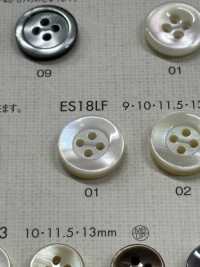 ES18LF DAIYA KNÖPFE 4-Loch-Shell-Polyesterknopf[Taste] DAIYA BUTTON(DAIYA BUTTON) Sub-Foto