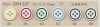 OPH337 DAIYA BUTTONS Schlagfester Vierloch-Polyesterknopf