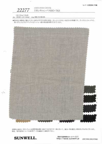 22277 Leinen-Canvas BIO-TKS