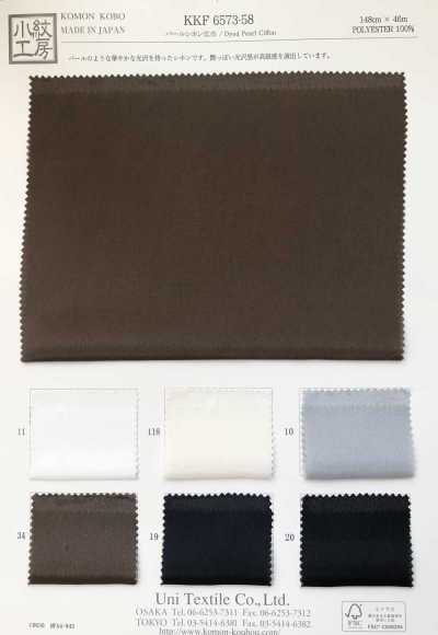 KKF6573-58 Perlchiffon, Breitware