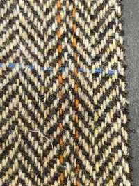 3-KM HARRIS Harris Tweed Check Herringbone Haferflocken[Textilgewebe] Takisada Nagoya Sub-Foto