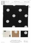 KCP524 D-569 Viskose-Leinen-Canvas Einfarbdruck