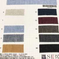 SBW10938 1/40 Französischer Leinen Chambray[Textilgewebe] SHIBAYA Sub-Foto