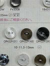 OPH329 Knopf Mit 2 Löchern Und Rand[Taste] DAIYA BUTTON(DAIYA BUTTON) Sub-Foto