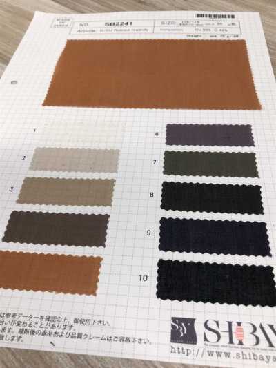 SB2241 [OUTLET] Cupra / Cotton Nuance Organdy[Textilgewebe] SHIBAYA Sub-Foto