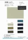 2438 100 % Supima 30s Twill mit hoher Dichte