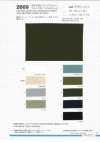 2669 Sonnengetrocknetes Vintage-Wasch-Finish Baumwoll-Leinen-Twill Stretch