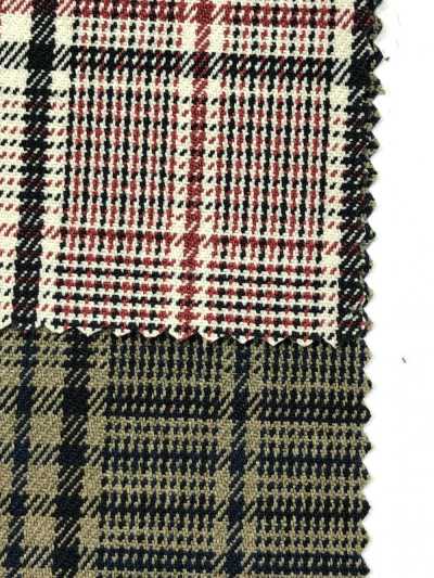 43461 [OUTLET] LANATEC (R) LEI Polyester Check Stretch[Textilgewebe] SUNWELL Sub-Foto