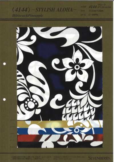 4144 40S Popeline STYLISH ALOHA