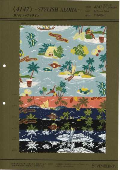 4147 40S Popeline STYLISH ALOHA(Basic)