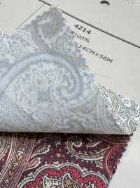 4214 SEVENBERRY® 50-fädiger Breitstoff Paisley[Textilgewebe] VANCET Sub-Foto
