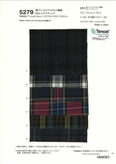 5279 C/TENCEL 60s Viyella-Karo