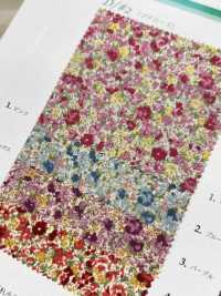 6117 SEVENBERRY® 60-fädiger Lawn Petite-Blumenmuster[Textilgewebe] VANCET Sub-Foto
