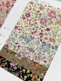 6117 SEVENBERRY® 60-fädiger Lawn Petite-Blumenmuster[Textilgewebe] VANCET Sub-Foto