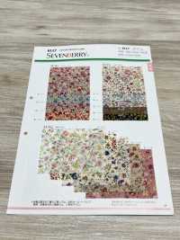 6117 SEVENBERRY® 60-fädiger Lawn Petite-Blumenmuster[Textilgewebe] VANCET Sub-Foto