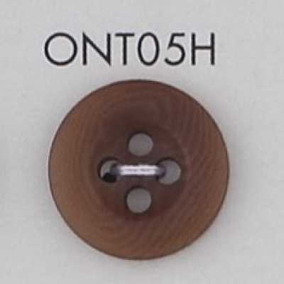 ONT05H 4-Loch-Knopf aus natürlichem Corozo-Nussmaterial
