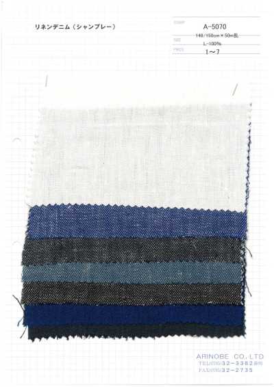 Leinen Denim (Chambray)