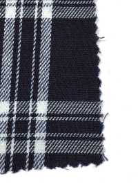 AN-9209 Kordel-Indigo-Twill-Karo[Textilgewebe] ARINOBE CO., LTD. Sub-Foto