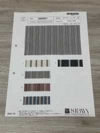 SBN007 Bio Natur Wrinkle Washed Stripes[Textilgewebe] SHIBAYA Sub-Foto