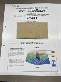 T431 TORAY Field Sensor® Strickmaterial Für Unterbekleidung[Textilgewebe] Tamurakoma Sub-Foto