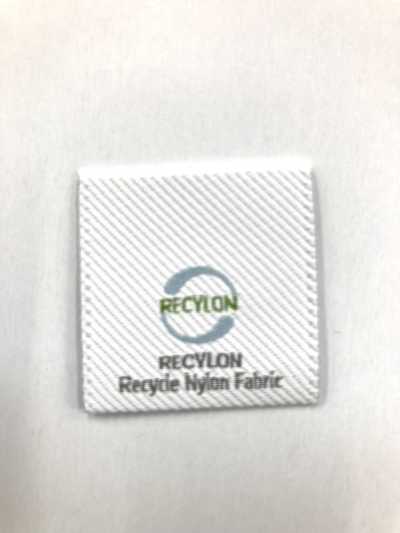 Resilon gewebtes Etikett