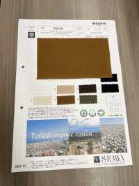 OS101 Türkische Bio-Baumwolle 10/1 Drill[Textilgewebe] SHIBAYA Sub-Foto