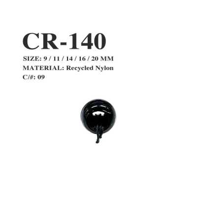 CR-140 Kordelende für Fischernetz aus recyceltem Nylon, rund
