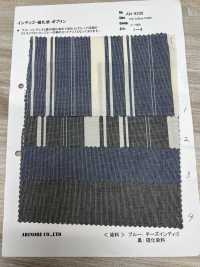 AN-9256 Indigo/Sulfid Gefärbte Popeline[Textilgewebe] ARINOBE CO., LTD. Sub-Foto