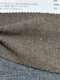 AN-9267 Fuzzy-Fischgrätenmuster Aus Baumwolle[Textilgewebe] ARINOBE CO., LTD. Sub-Foto