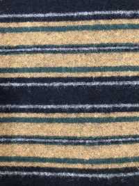 AN-9273 Horizontale Streifen Aus Baumwoll-Woll-Twill[Textilgewebe] ARINOBE CO., LTD. Sub-Foto