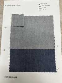AN-9202 Indigo Heather Chambray[Textilgewebe] ARINOBE CO., LTD. Sub-Foto