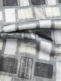 54032-3 Circular Interlock Knitting Transfer Print Tile Pattern[Textilgewebe] SAKURA-UNTERNEHMEN Sub-Foto