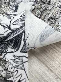 54033-2 Botanisches Muster Mit Spitzendruck[Textilgewebe] SAKURA-UNTERNEHMEN Sub-Foto