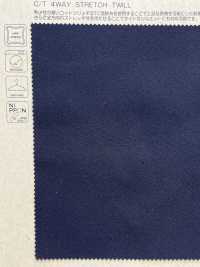 BD4088 TC 4WAY Stretch-Twill[Textilgewebe] COSMO TEXTILE Sub-Foto