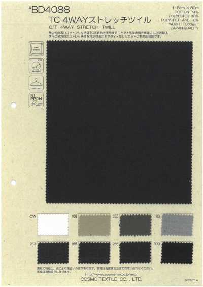BD4088 TC 4-Wege-Stretch-Köper