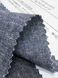 14167 Latzhose Aus Garngefärbter Baumwolle/Leinen Mit Streifen[Textilgewebe] SUNWELL Sub-Foto