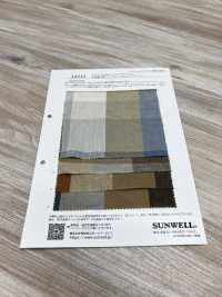 14333 Garngefärbte Baumwolle/Leinen Blockkaro Verarbeitung In Der Vertikalen Waschmaschine[Textilgewebe] SUNWELL Sub-Foto