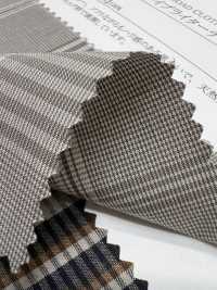 14356 Garngefärbtes 50 Single Thread Cotton Typewriter Cloth Check[Textilgewebe] SUNWELL Sub-Foto