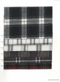 16241 Garngefärbtes 30-fädiges Viyella Check Fuzzy Crystal[Textilgewebe] SUNWELL Sub-Foto