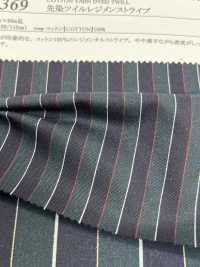 25369 Garngefärbter Twill Regimen Stripe[Textilgewebe] SUNWELL Sub-Foto
