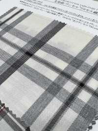 26161 Garngefärbte Baumwolle / Tencel (TM) Lyocell-Faser TOP Thread Check[Textilgewebe] SUNWELL Sub-Foto
