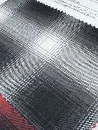 26180 Garngefärbtes 20-fädiges Viyella Fuzzy Ombre & Block Check[Textilgewebe] SUNWELL Sub-Foto