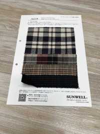 26229 Garngefärbte Baumwolle 3/3 Viyella-Karo[Textilgewebe] SUNWELL Sub-Foto