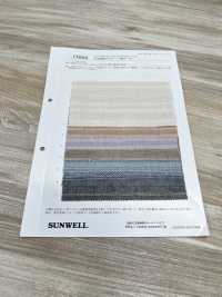 35088 Spitze Gefärbte Baumwolle Leno Weave Leinen Horizontale Streifen[Textilgewebe] SUNWELL Sub-Foto