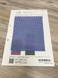 35194 Garngefärbtes Baumwoll-Polyester-Karo[Textilgewebe] SUNWELL Sub-Foto